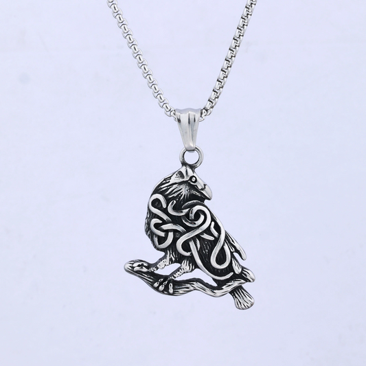 European Myth Vintage Owl Pendant Necklace