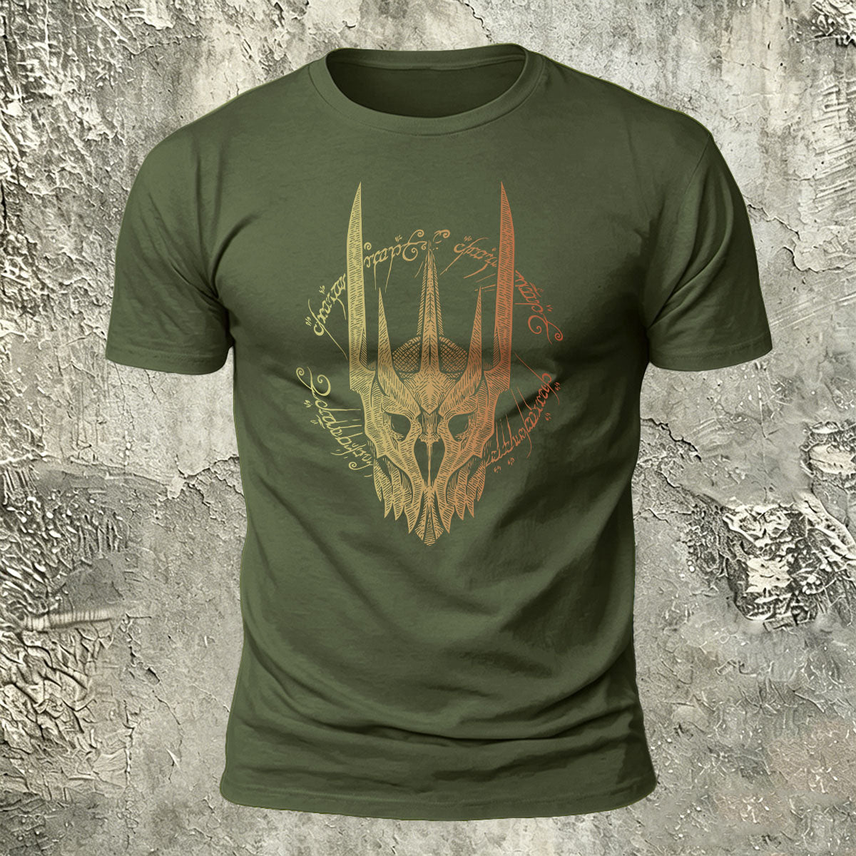 Vintage Skull Print Cotton Versatile T-Shirt