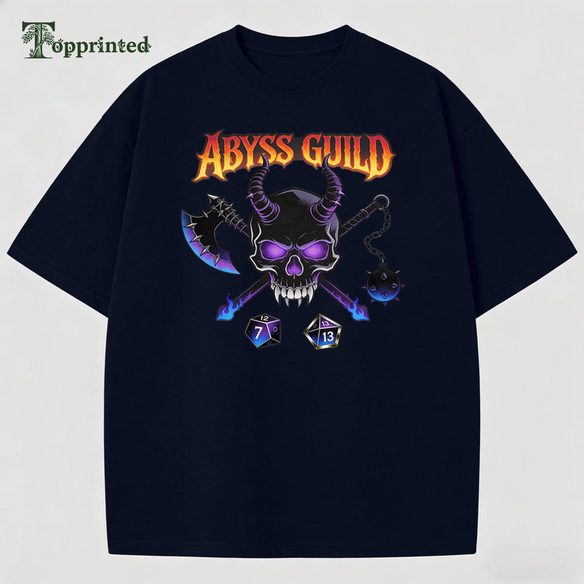 Abyss Guild Casual Cotton Made T-shirt