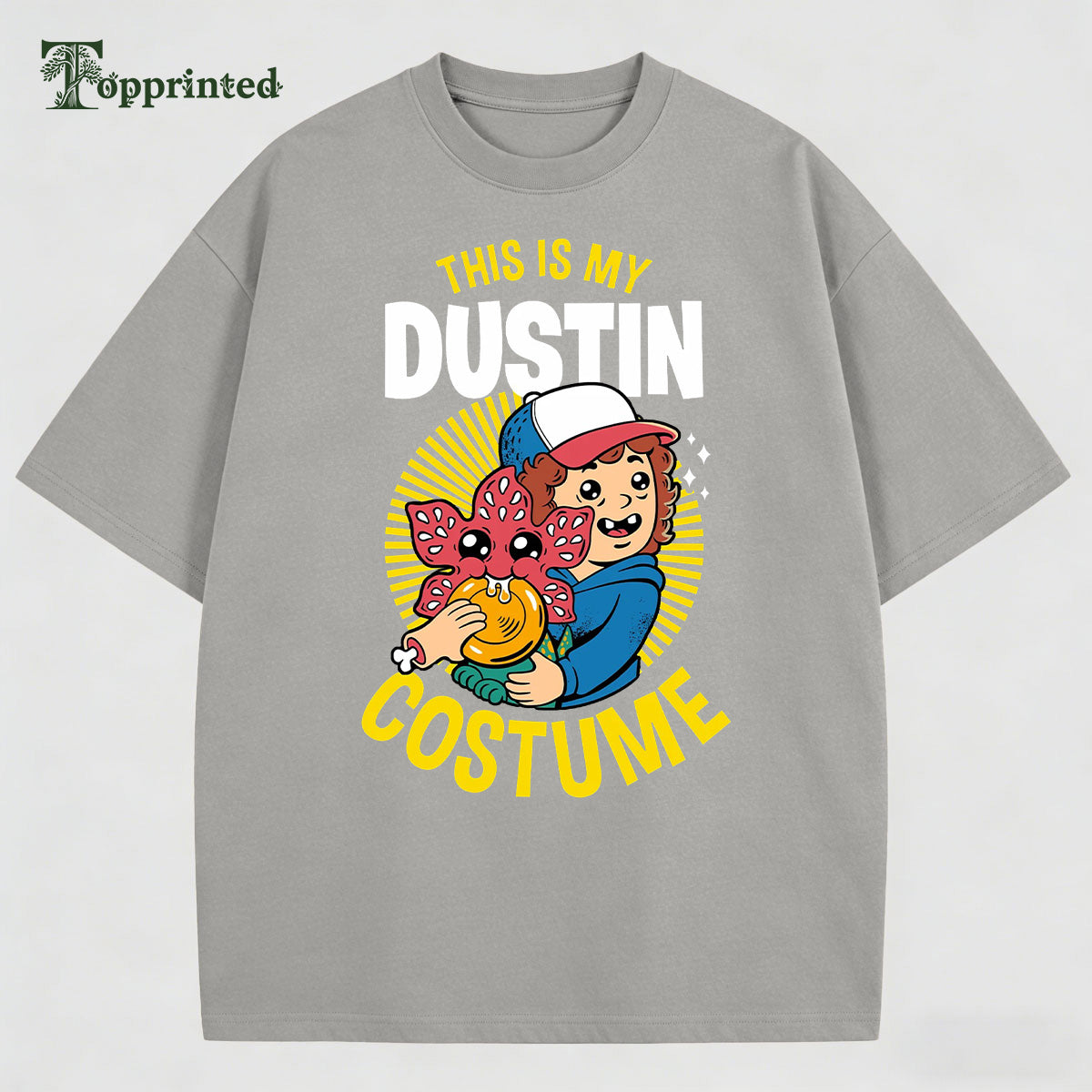 This is my Dustin Costume Casual Cotton T-shirt