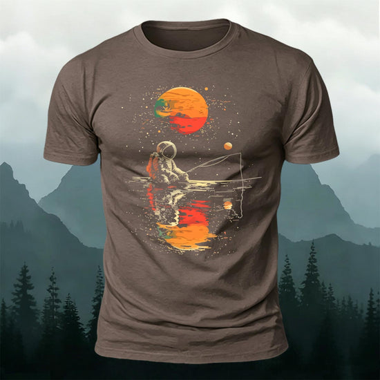 Ride the Moon Casual Cotton T-Shirt CO