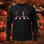 Spooky Halloween Horror Villains Graphic Printed Long Sleeve T-Shirt