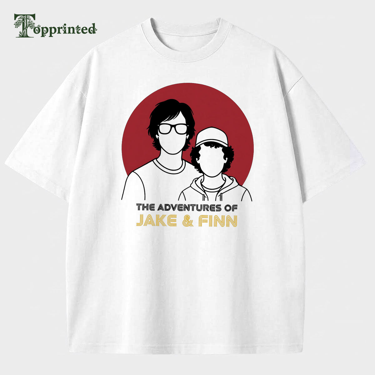 Jake & Finn 100%Cotton Casual T-shirt