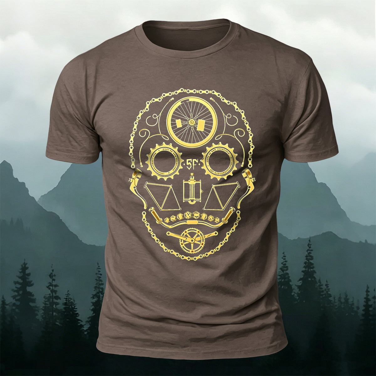 Fun Cycling Accessories Casual Skin-Friendly T-Shirt