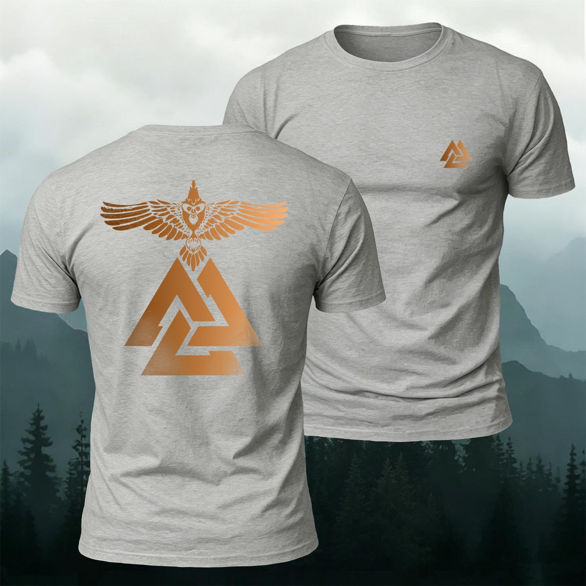 Mythology Odin Graphic Trendy Breathable T-shirt