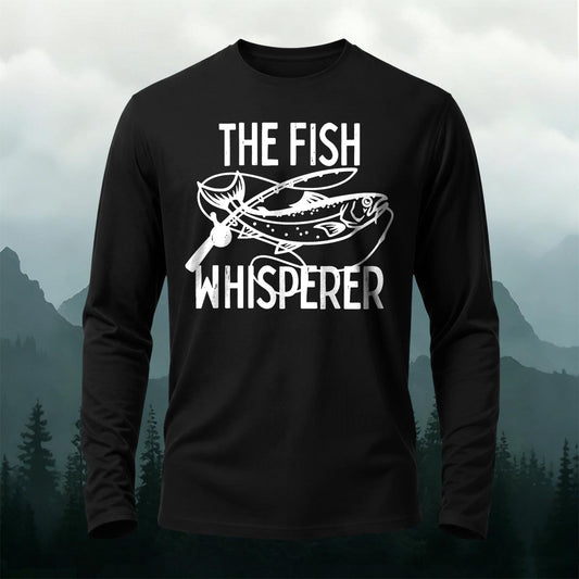 Takes The Bait Pattern Style Long-Sleeve T-Shirt