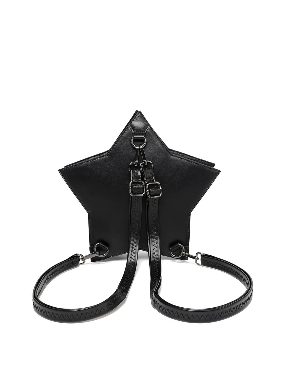 Gothic Women's Skull-Print Shoulder Bag