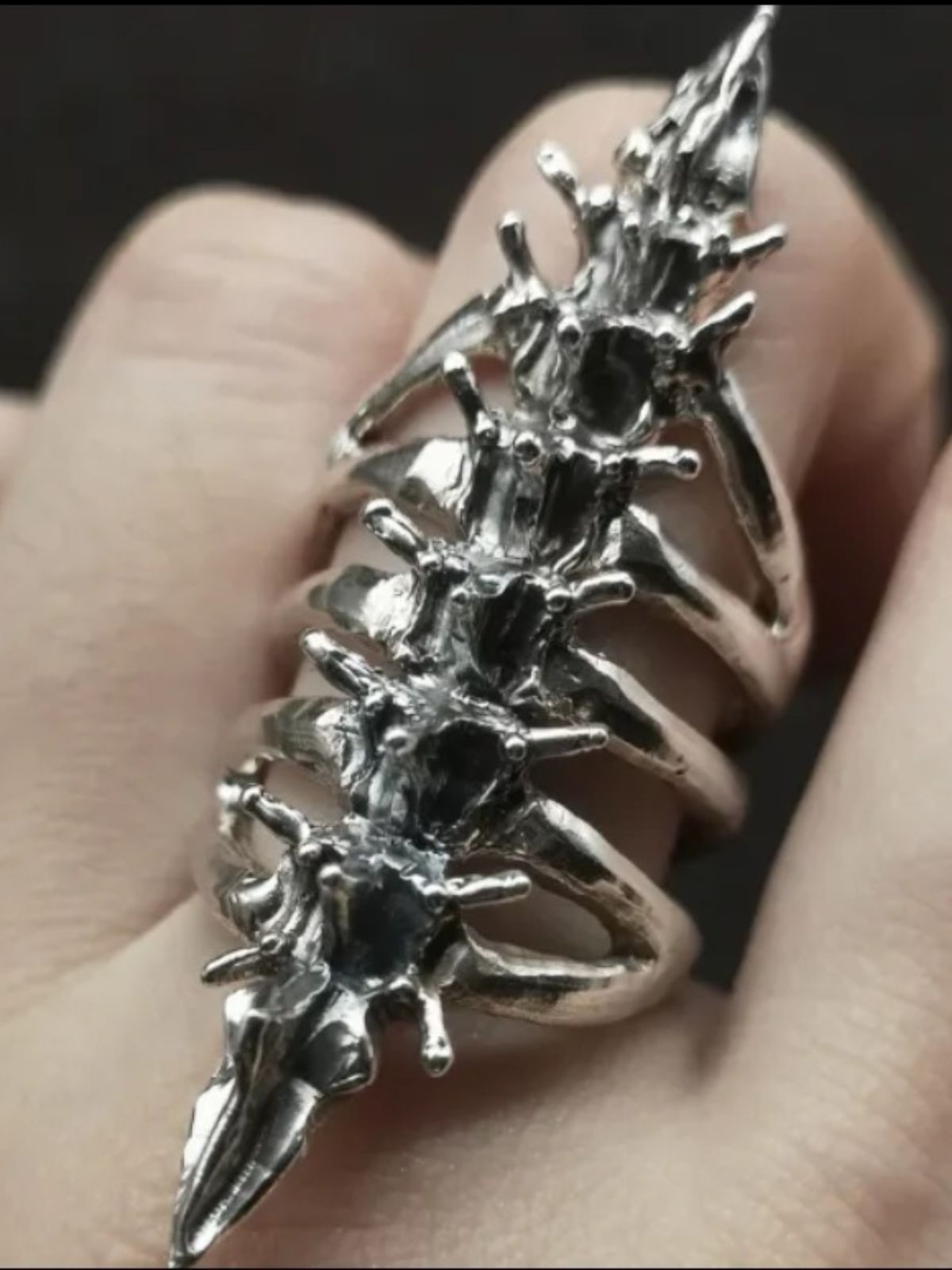 Gothic-Style Skeleton Vintage Fashion Ring