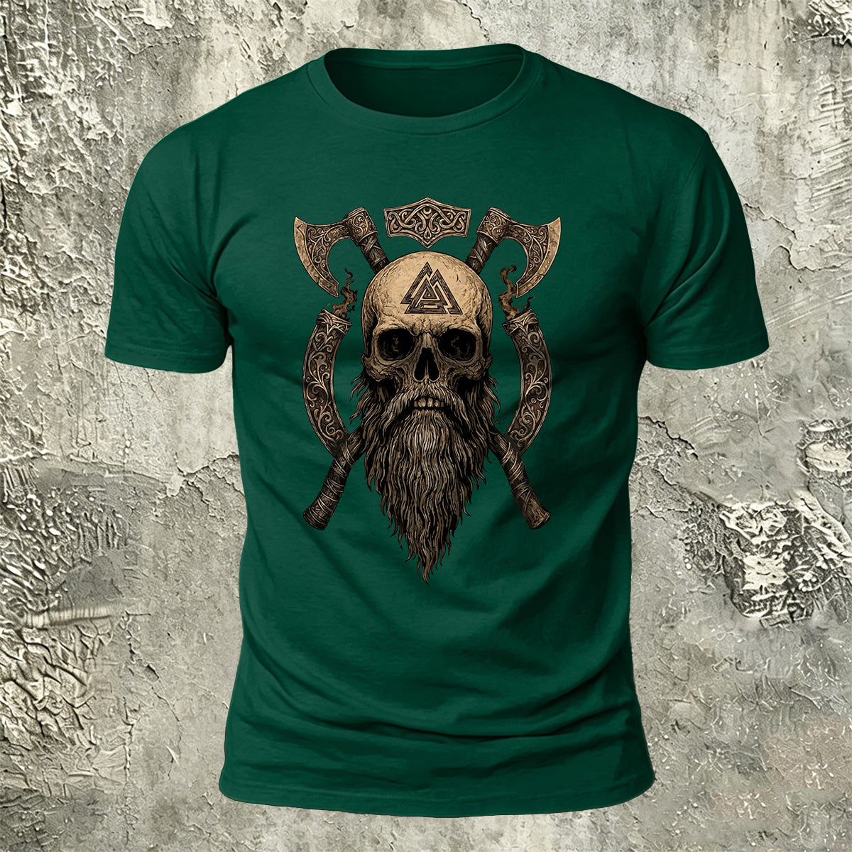 Retro Mysterious Skull Trend 100% Cotton T-Shirt