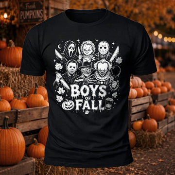 Boys Of Fall Printed Short Sleeve T-Shirt