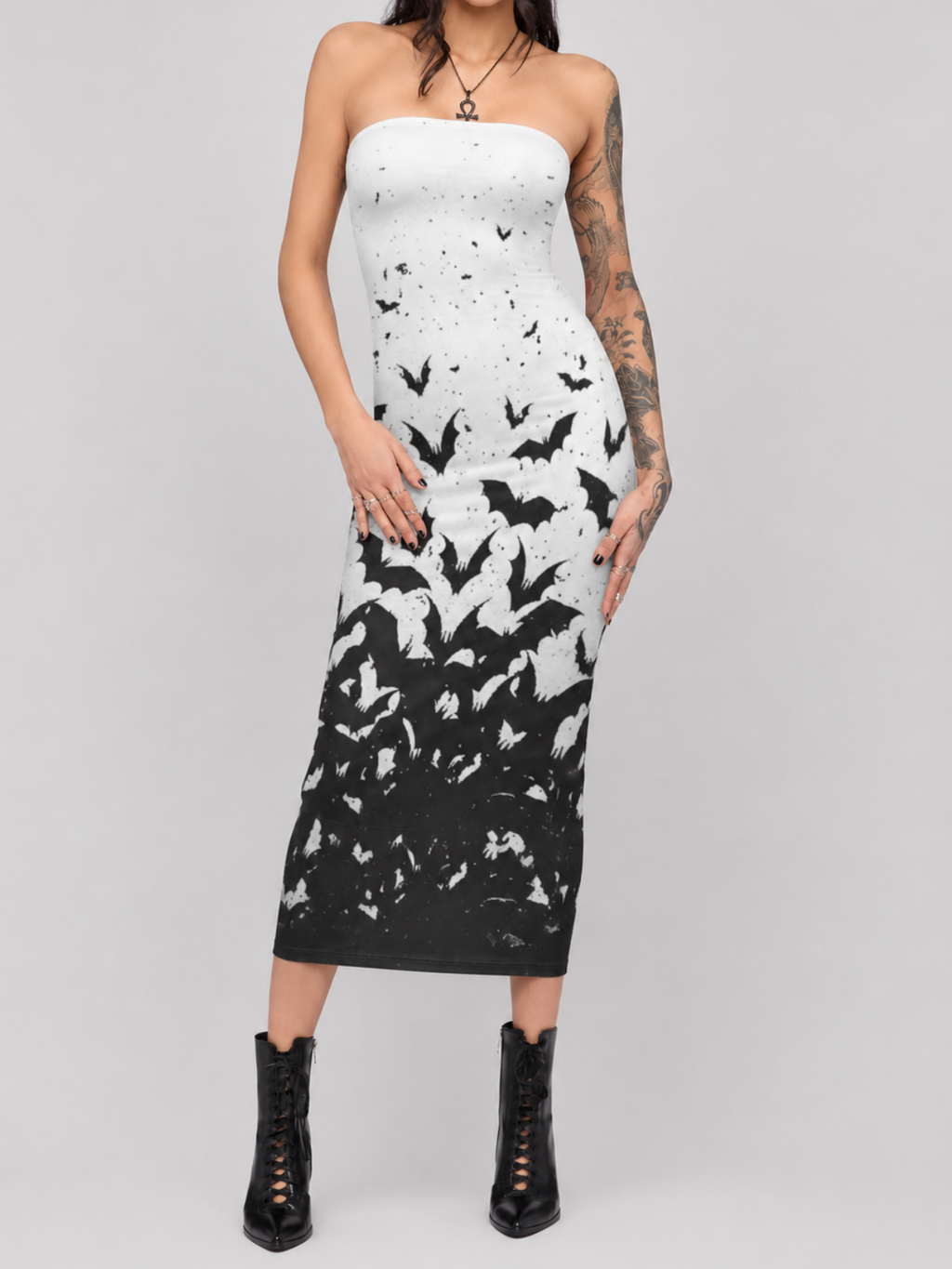 Dark Butterfly Sexy Bodycon Dress