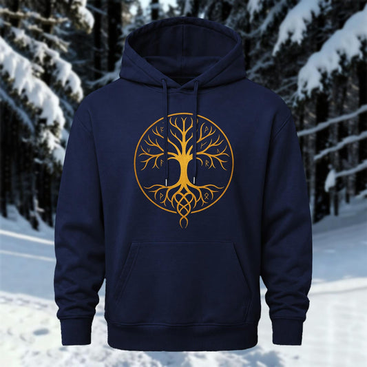 Tree Of Life Totem Printed Hoodie Sweatshirt