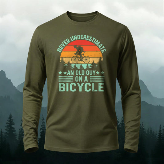 Cycling Spirit Print Long-Sleeve T-Shirt