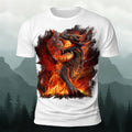 Fierce Dinosaur Print Casual Fashion T-Shirt