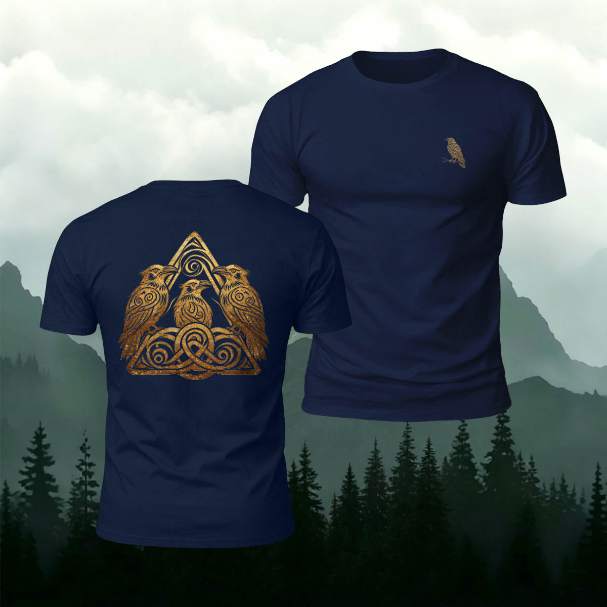 Simple Bird Graphic Casual Outdoor Breathable Tee