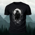 Fashionable Penguin Printed Casual Cotton T-Shirt