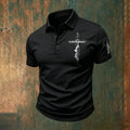 Artistic Cross Minimalist Comfortable Polo Shirt