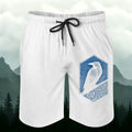 Bird Emblem Men's Casual Shorts