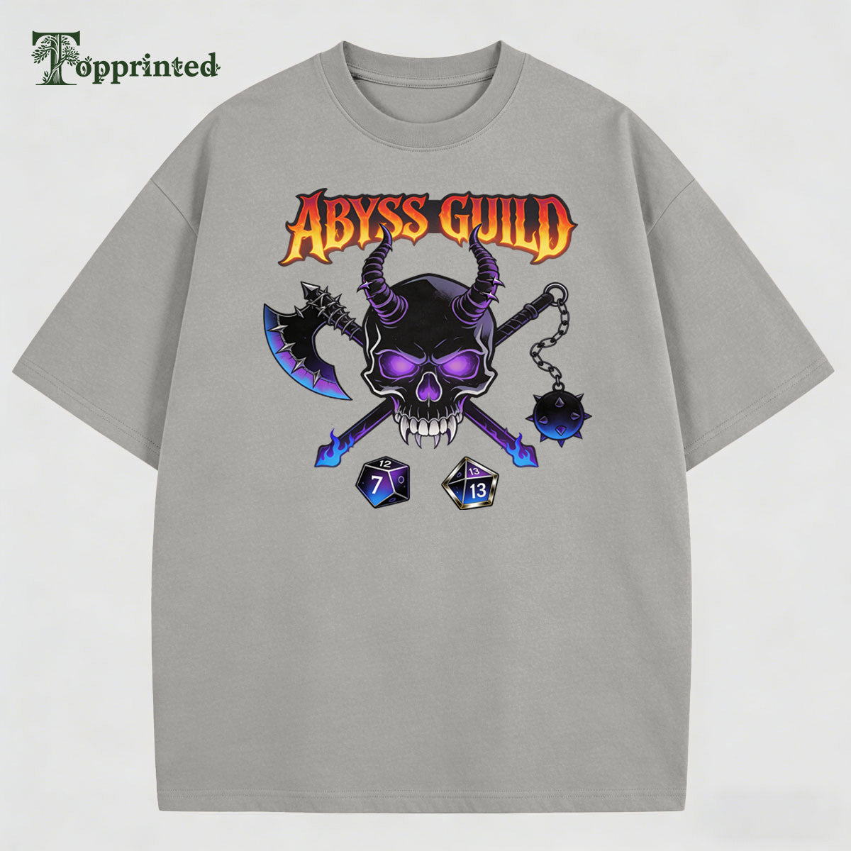 Abyss Guild Casual Cotton Made T-shirt