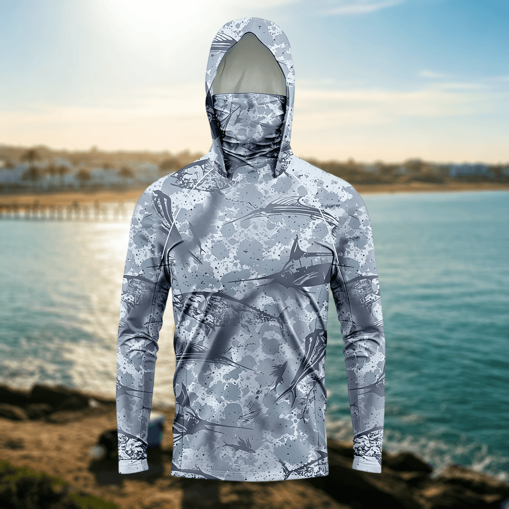 Hooded Mask Outdoor Quick-Dry Breathable Fishing Top