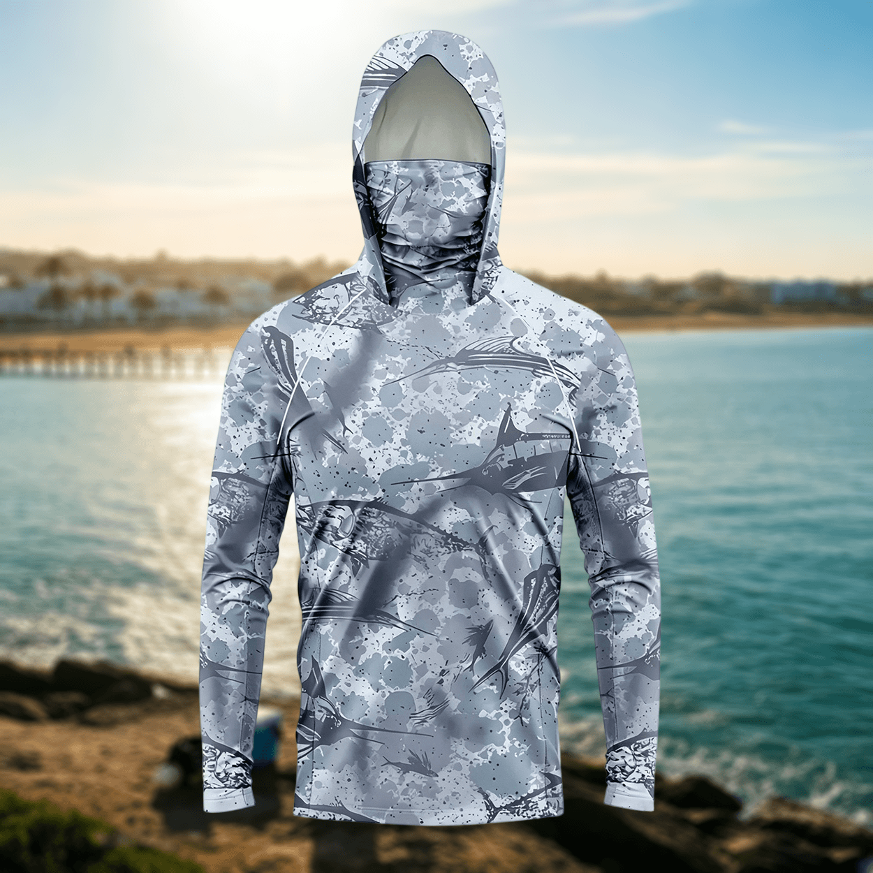 Hooded Mask Outdoor Quick-Dry Breathable Fishing Top