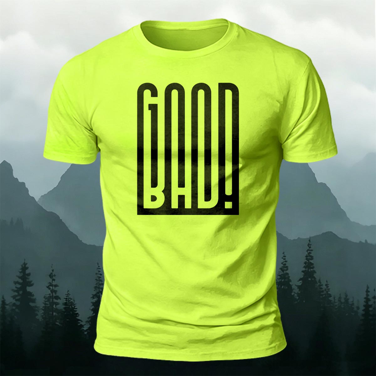 Retro Bad Graphic Streetwear Breathable T-Shirt
