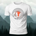 Music Bird Creative Print Casual Premium Cotton Tee