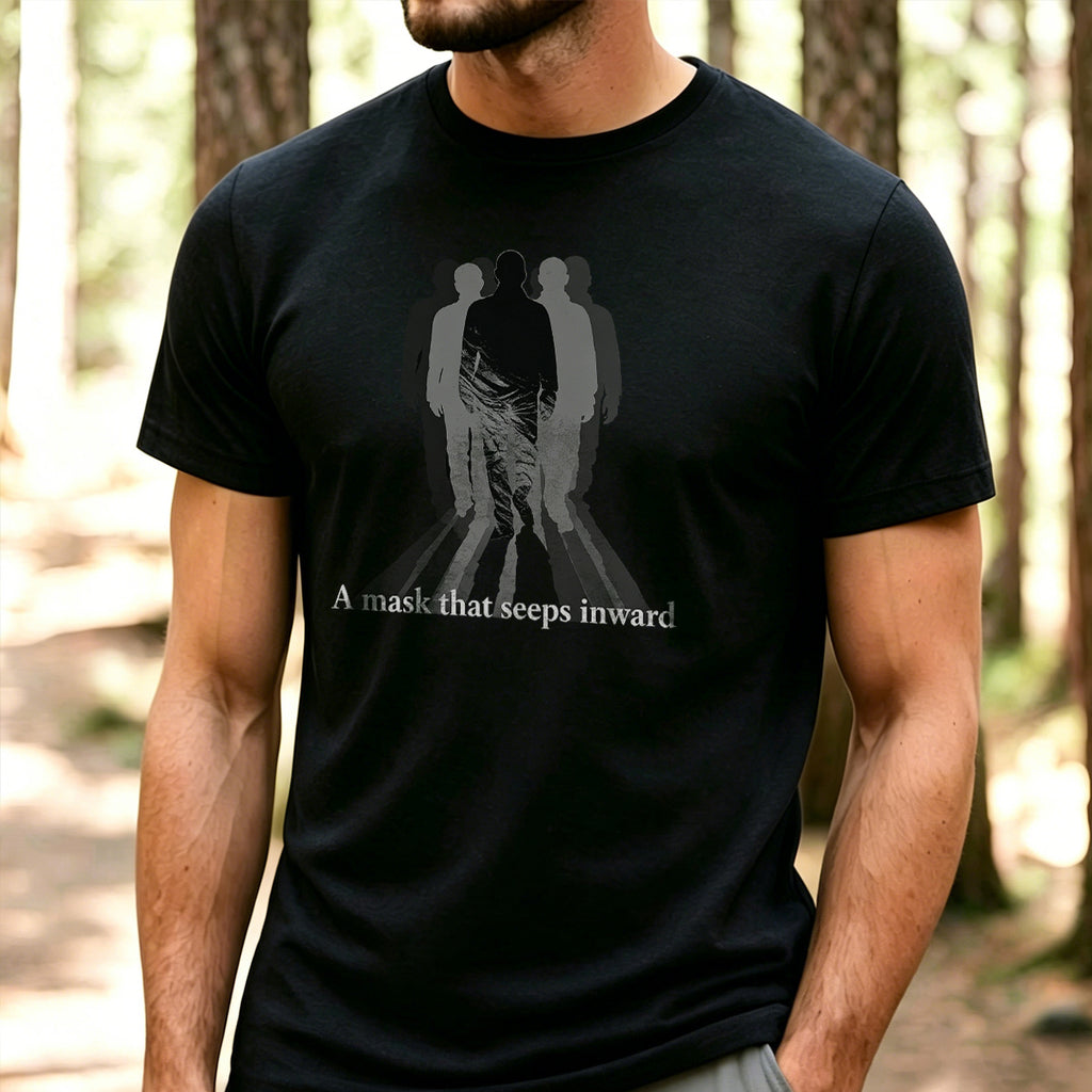 Silhouette Print Fashion Comfortable Casual T-Shirt