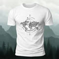 Fragment Pattern Fashion Premium Cotton Casual Tee