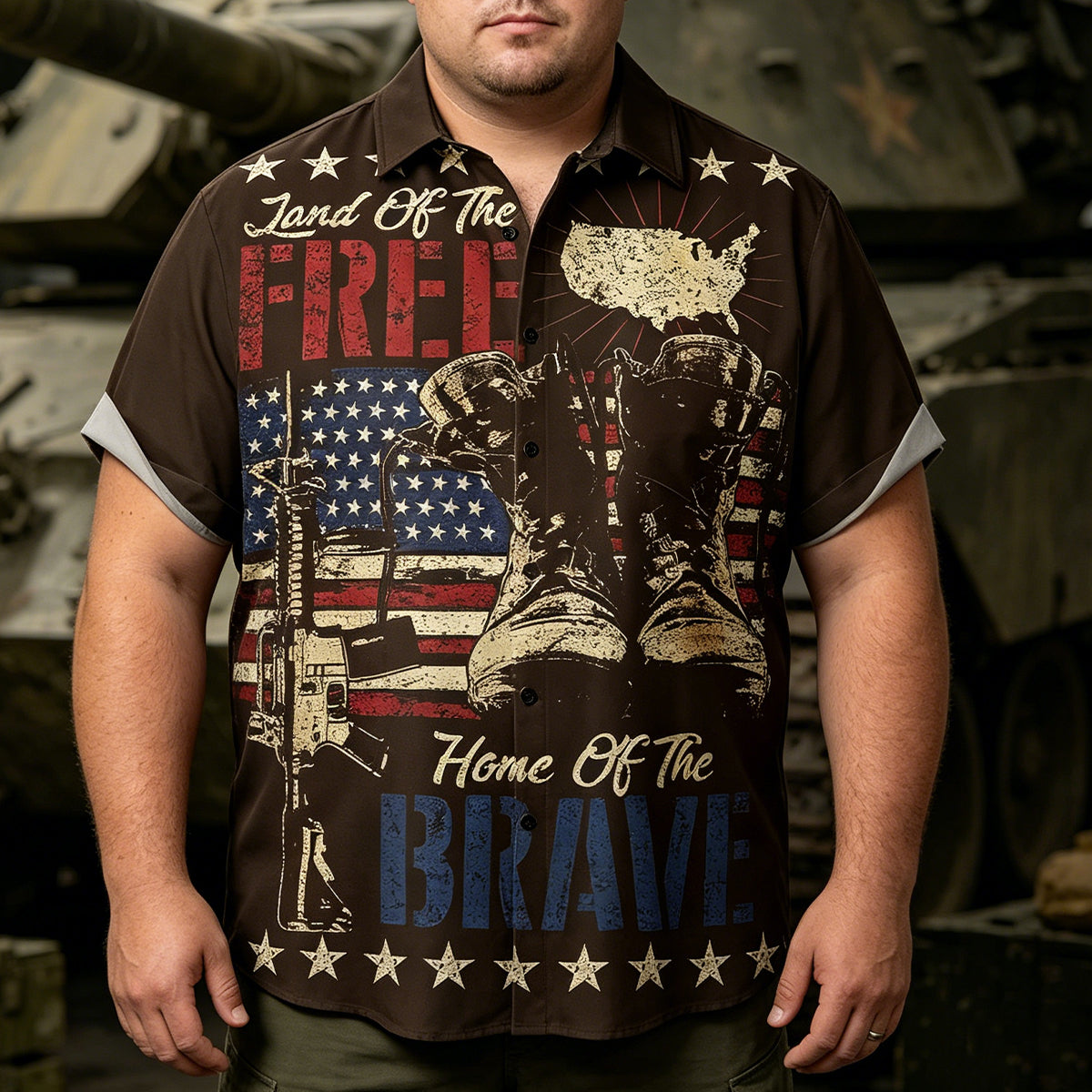 American Vintage Spirit Washed Fashion Shirt