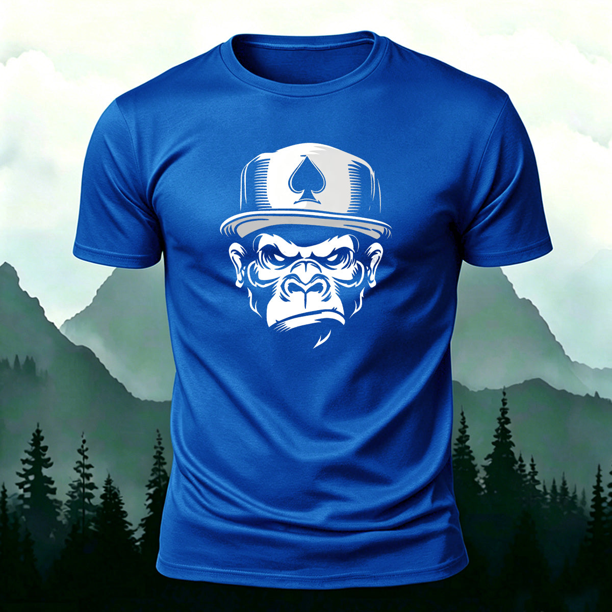 Cool Monkey Print Stylish Breathable T-shirt