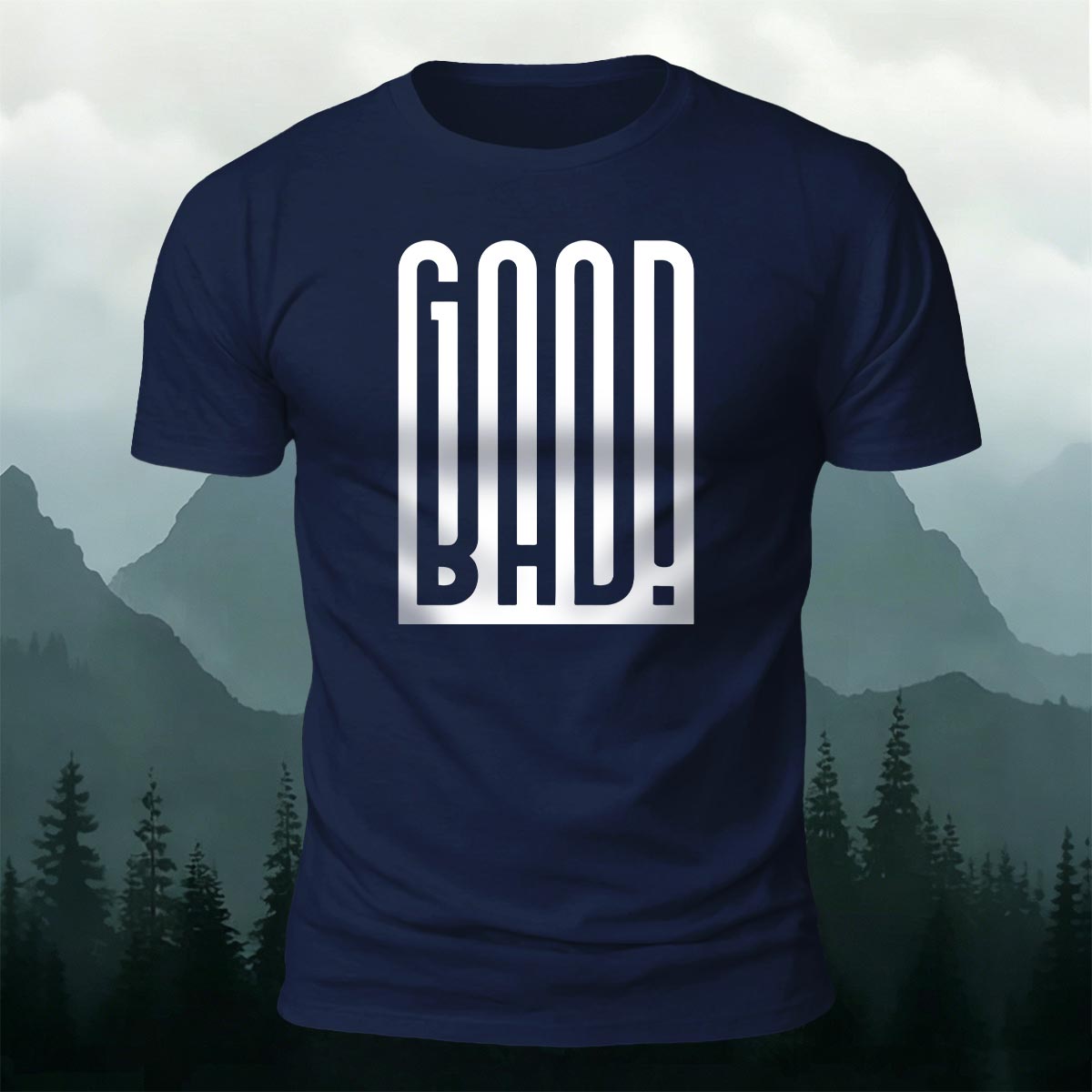 Retro Bad Graphic Streetwear Breathable T-Shirt