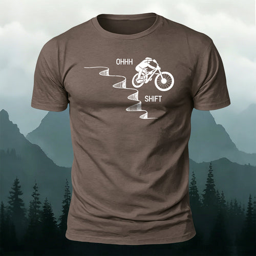 100% Cotton Fun Cycling Adventure Graphic T-Shirt