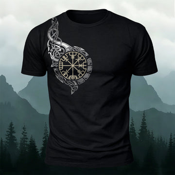 Soft Cotton Mysterious Tribe Totem Casual T-Shirt