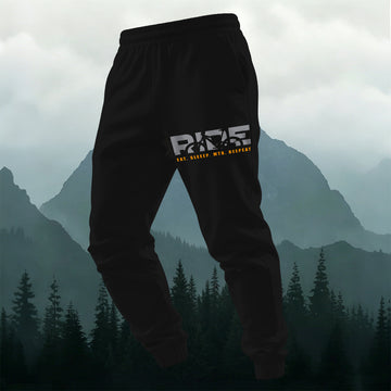 RIDE Letter-Printed Casual Pockets Pants