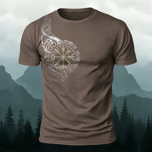 Soft Cotton Mysterious Tribe Totem Casual T-Shirt