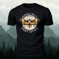 Fun Butterfly Print Natural Skin-Friendly T-Shirt