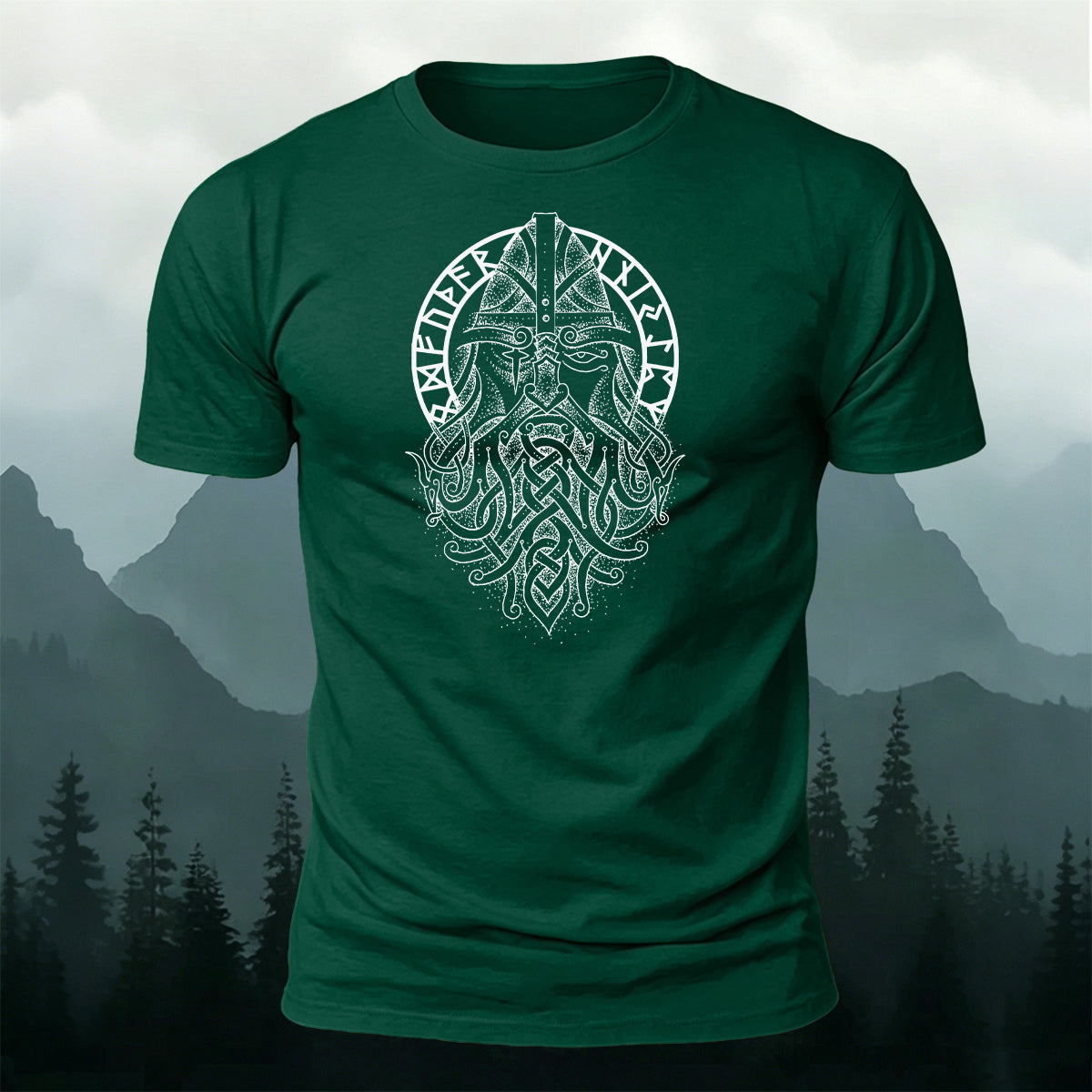 Viking Odin Tribe Casual Premium Cotton T-Shirt
