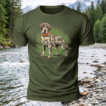 Premium Cotton Camouflage Puppy Printed T-Shirt