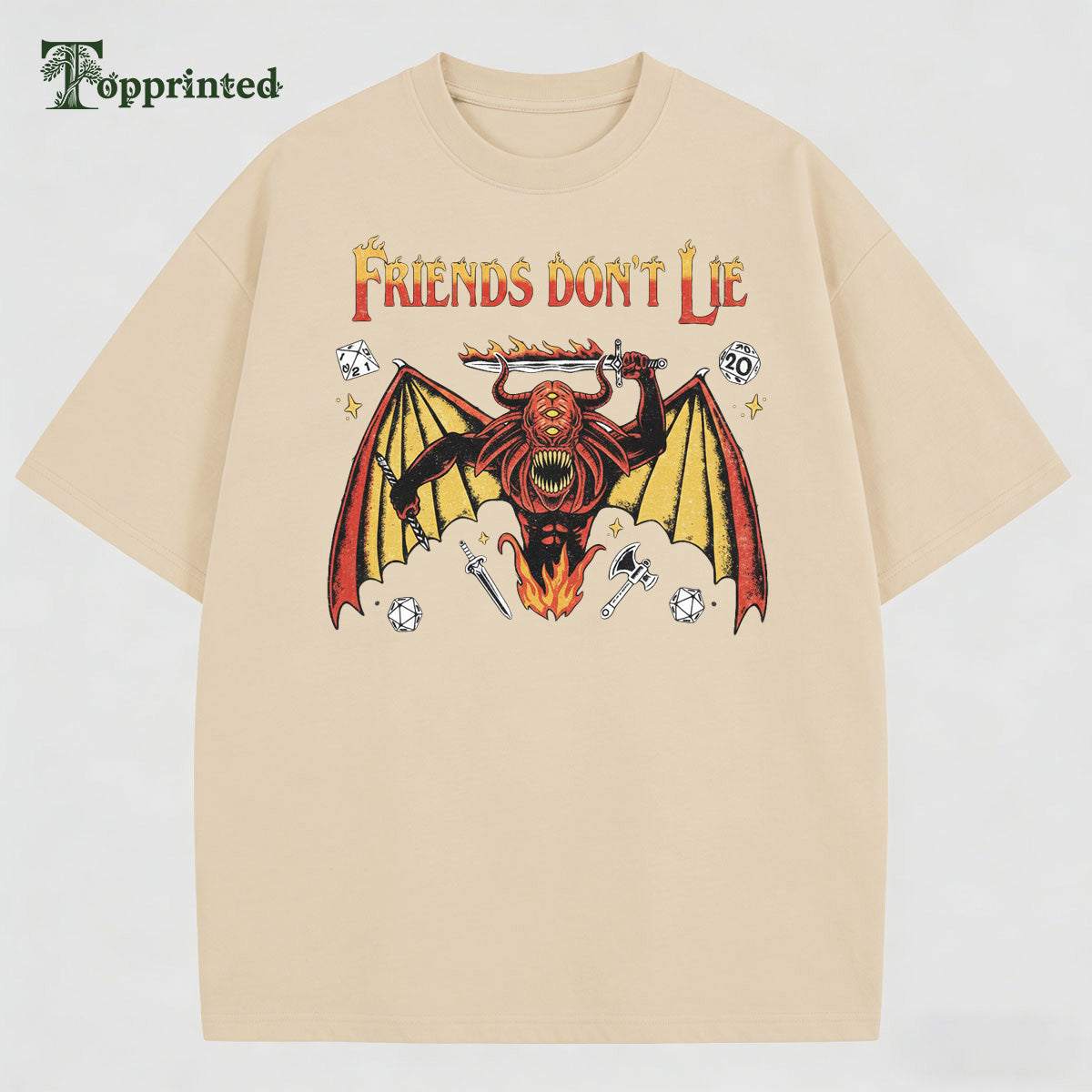 Friends Don't Lie Casual Cool T-shirt