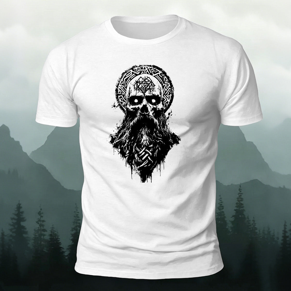 Vintage Tribal Totem Casual Cotton T-Shirt