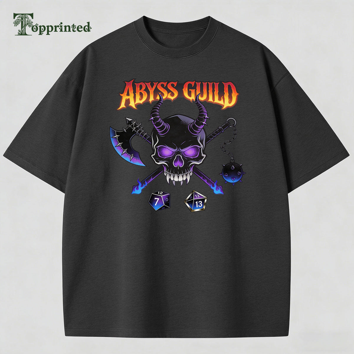 Abyss Guild Casual Cotton Made T-shirt