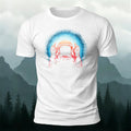 Space Humor Print Casual Premium Cotton T-Shirt