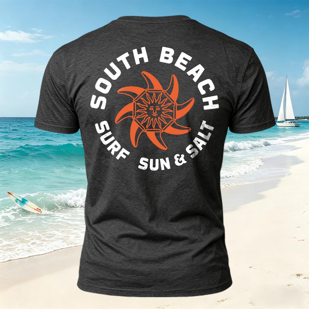 Sun Element 100% Cotton Casual Resort T-Shirt