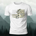 Vintage Fossil Fish Print 100% Cotton T-Shirt