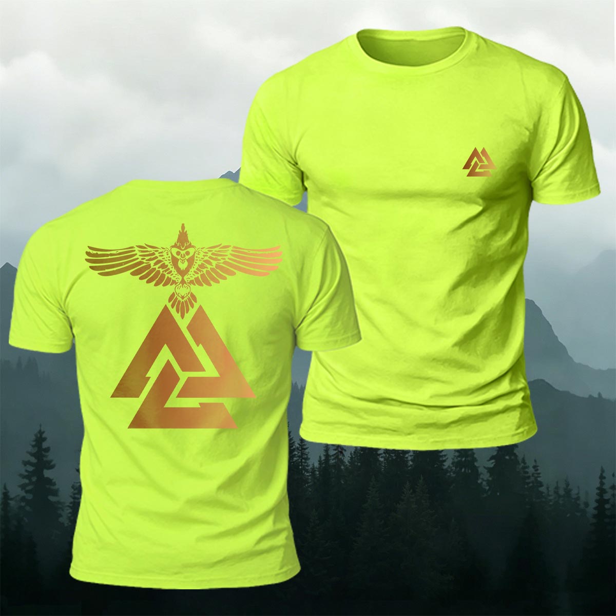 Mythology Odin Graphic Trendy Breathable T-shirt