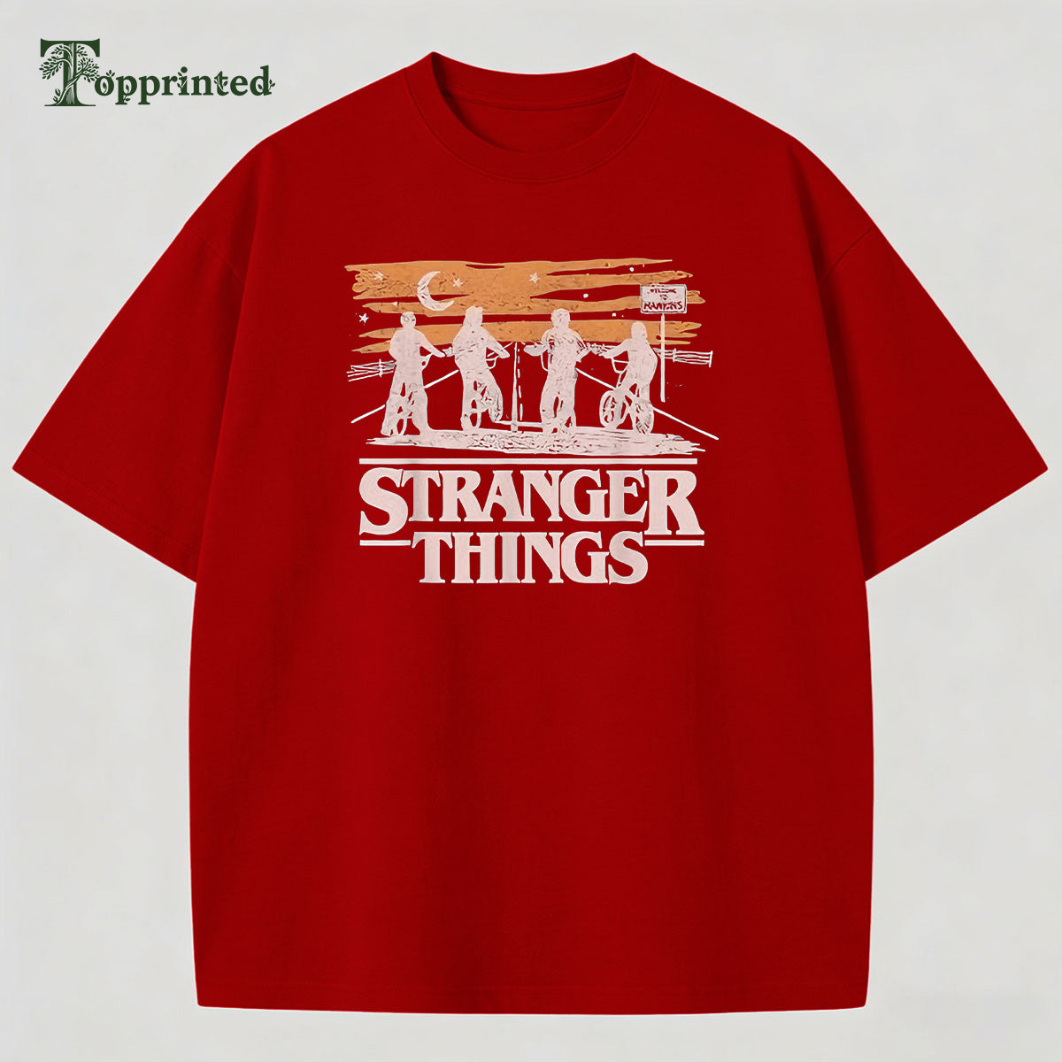 Stranger Things  Casual Cotton T-shirt