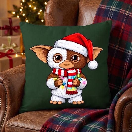 Cotton Linen Gizmo Xmas Pillow