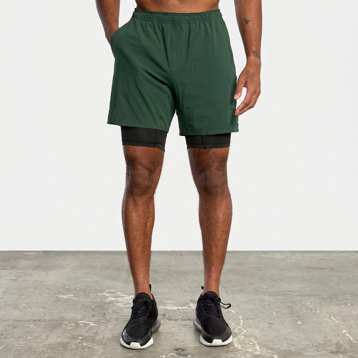Sporty Casual Double-Layer Basketball Shorts