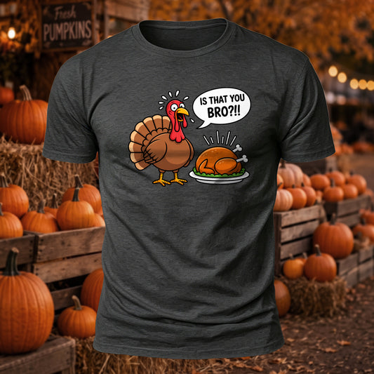 Is That You Bro Printed Short Sleeve T-Shirt